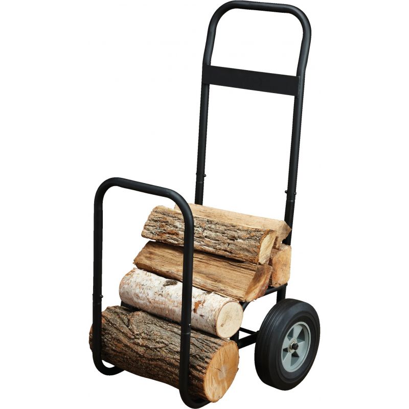 Home Impressions Log Cart Black