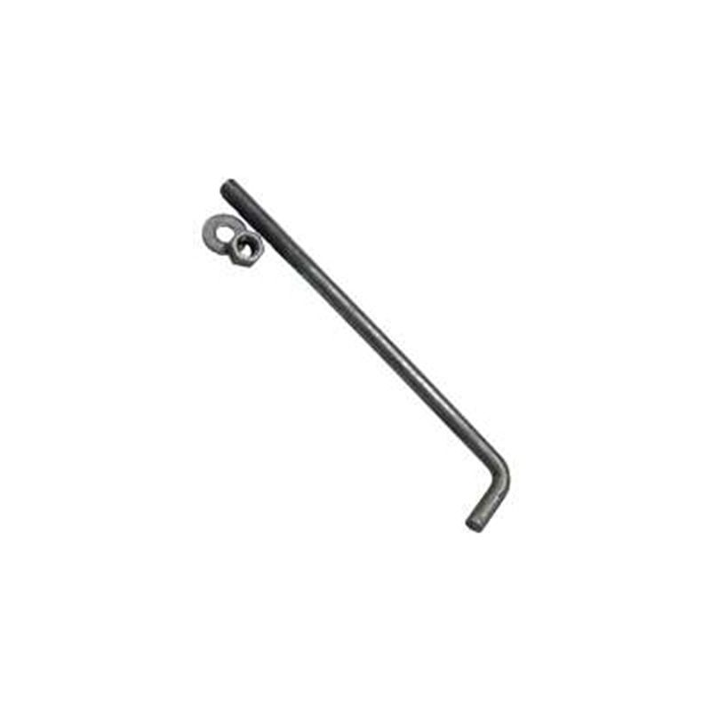 ProFIT AG06 Anchor Bolt, 6 in L, Steel, Galvanized, 50/PK (Pack of 50)