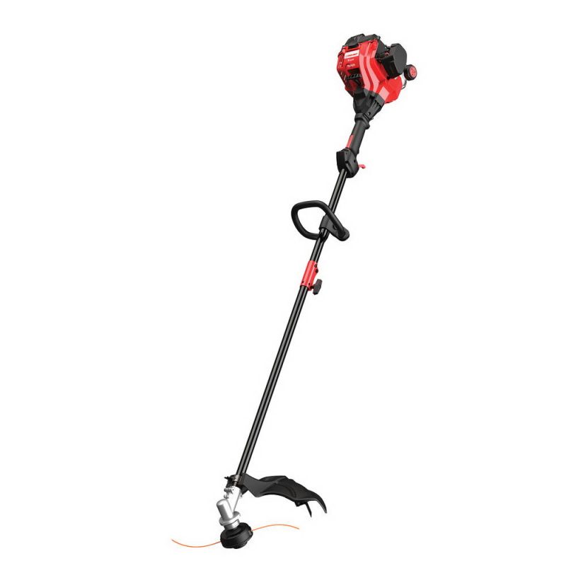 Troy-Bilt 41AD252S766 String Trimmer, Gas, 25 cc Engine Displacement, 2-Cycle Engine, 0.095 in Dia Line