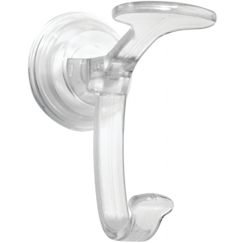 iDesign Spa Suction Cup With Hook 3-1/2 In., Clear