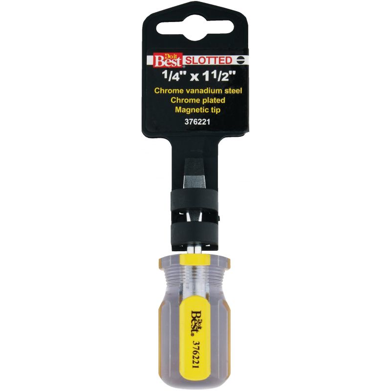 Do it Best Slotted Screwdriver 1/4 In., 1.5 In.