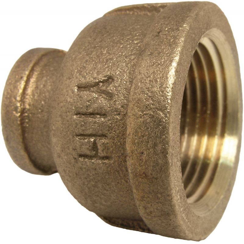 Lasco Threaded Reducing Red Brass Bell Coupling