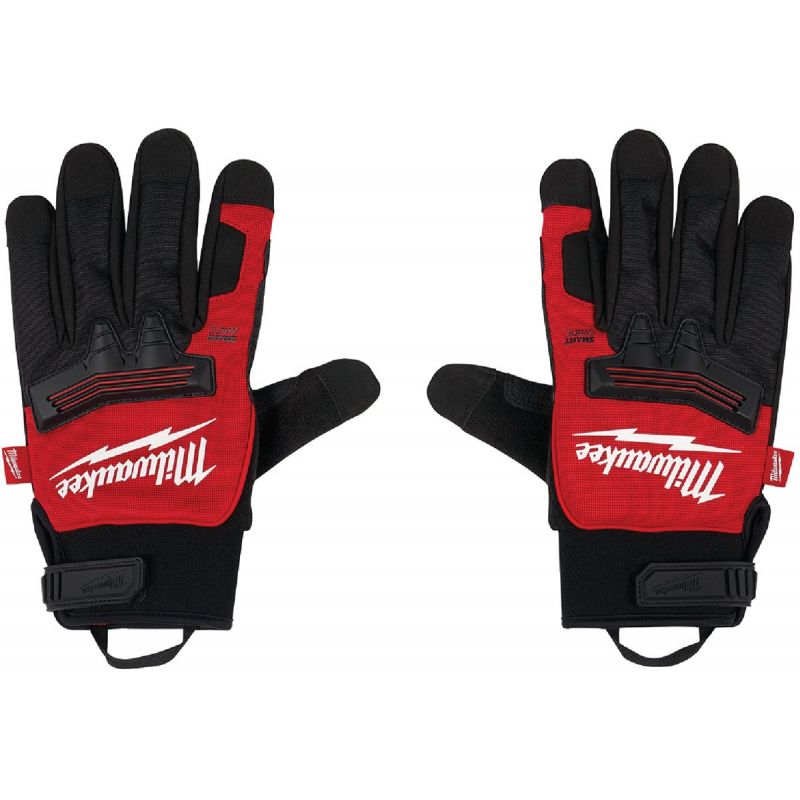 Milwaukee Demolition Winter Gloves XL, Black &amp; Red