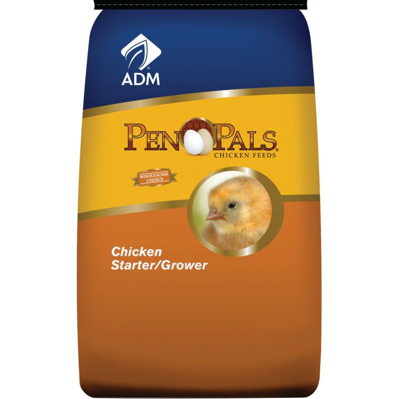 ADM Pen Pals Medicated Chicken Starter/Grower Chicken Feed