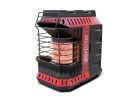 Mr. Heater Buddy FLEX F600200 Portable Radiant Heater, 1 lb Tank, Propane, 11,000 Btu, 275 sq-ft Heating Area Black/Red, 1 Lb