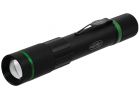 Police Security Dover LED Focusing Rechargeable Flashlight Black