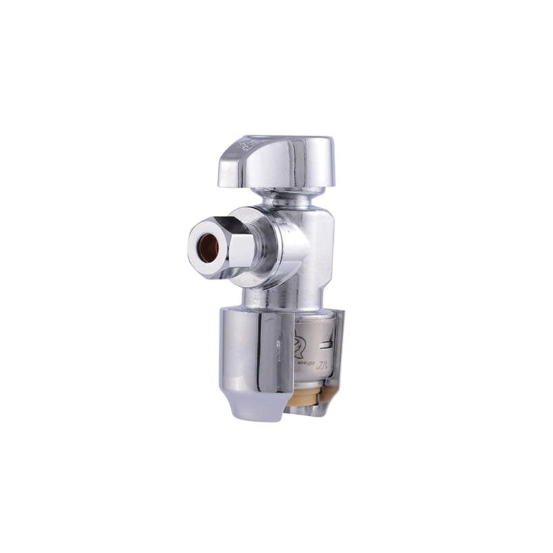 SharkBite Max UR23336 Ball Valve, 1/2 x 1/4 in Connection, Push-to-Connect x Compression, 125 psi Pressure