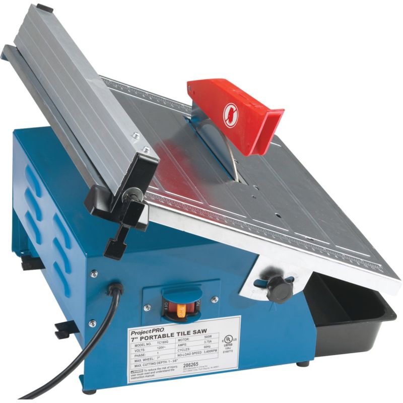 Project Pro 7 In. Portable Tile Saw