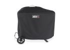 Weber 7770 Premium Grill Cover, 22 in W, 56.6 in D, 39.3 in H, Polyester, Black Black (Pack of 4)