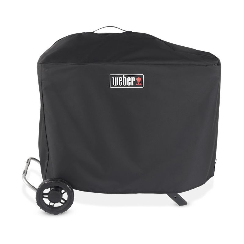 Weber 7770 Premium Grill Cover, 22 in W, 56.6 in D, 39.3 in H, Polyester, Black Black (Pack of 4)