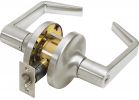 Tell Heavy-Duty Satin Chrome Commercial Entry Lever Lever