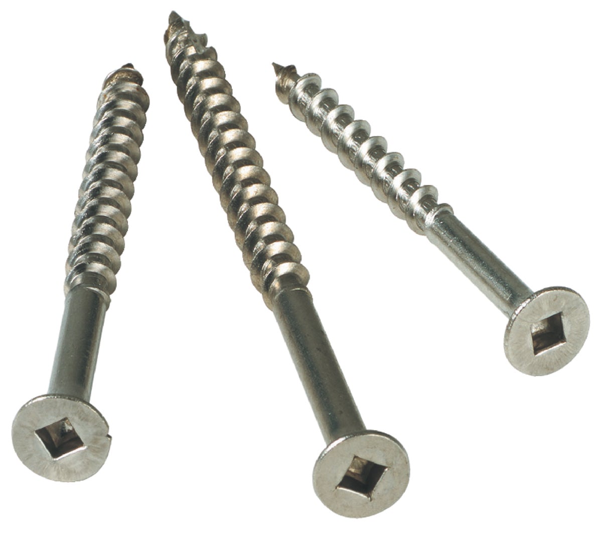 #8 x 2-1/2" Stainless Steel Deck Screws Square Drive Type 17 point QTY 95  