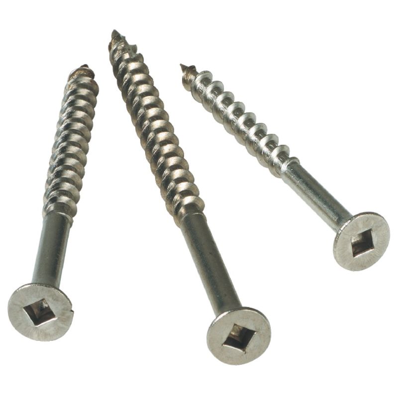 Simpson Strong-Tie Stainless Steel Bugle Head Deck Screw #8 X 2 In., Gray, #2