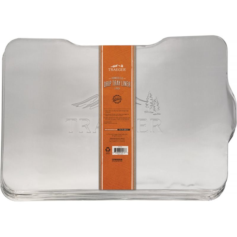 Traeger Aluminum Drip Tray Liner 15.5 In. W. X 19.7 In. L.
