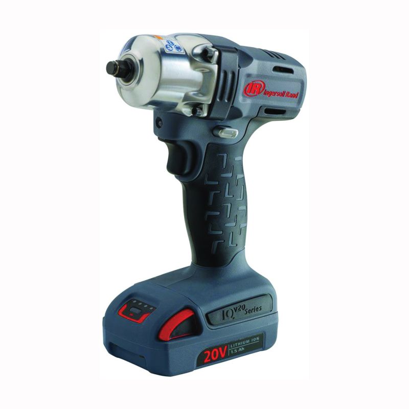 Ingersoll Rand W5130-K12 Impact Wrench Kit, Battery Included, 20 V, 2.5 Ah, 3/8 in Drive, Square Drive