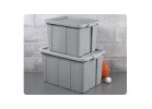 Sterilite 16786A06 Storage Tote, Polyethylene, Cement, 23-7/8 in L, 18-1/8 in W, 15-1/4 in H 18 Gal, Cement