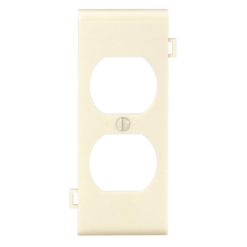 Leviton Sectional Outlet Wall Plate Ivory