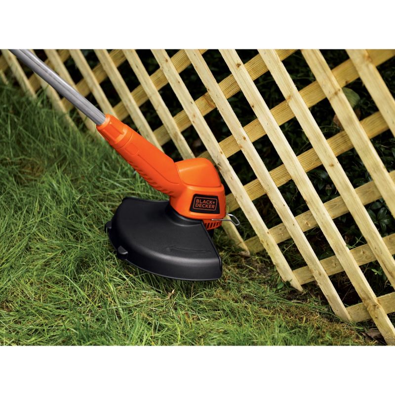 BLACK+DECKER 12-in Straight Corded Electric String Trimmer with