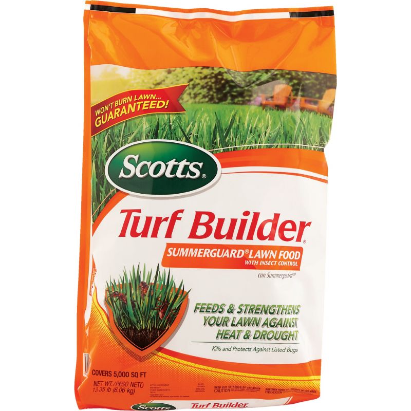 Scotts Turf Builder SummerGuard Lawn Fertilizer With Insecticide 13.35 Lb.