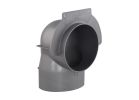 Imperial VT0108 Stack Head Elbow, 4 in Connection, Plastic Gray