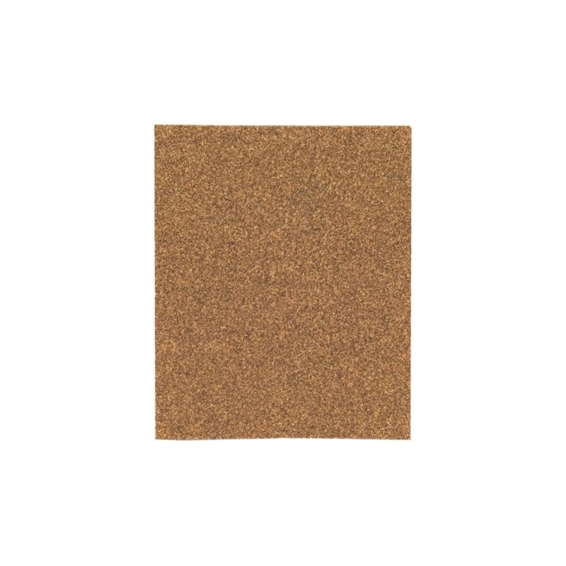 Norton MultiSand 07660700355 Sanding Sheet, 11 in L, 9 in W, Fine, 180 Grit, Aluminum Oxide Abrasive, Paper Backing