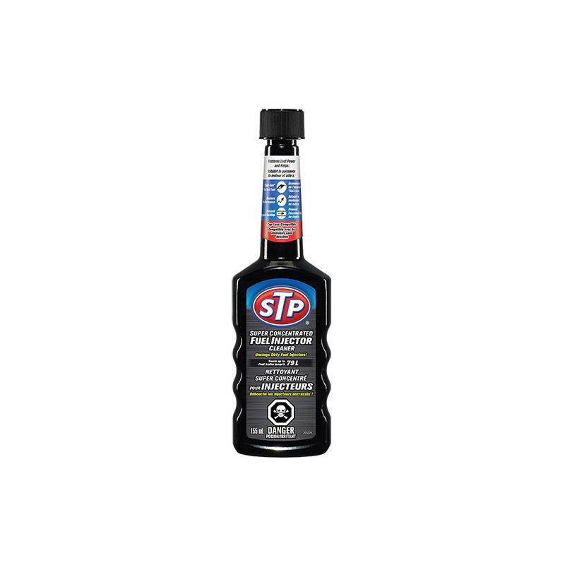 STP 17119 Super Concentrated Fuel Injector Cleaner, 155 mL Bottle Clear/Light Amber