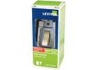 Leviton Commercial Grade Toggle Single Pole Switch Ivory, 20