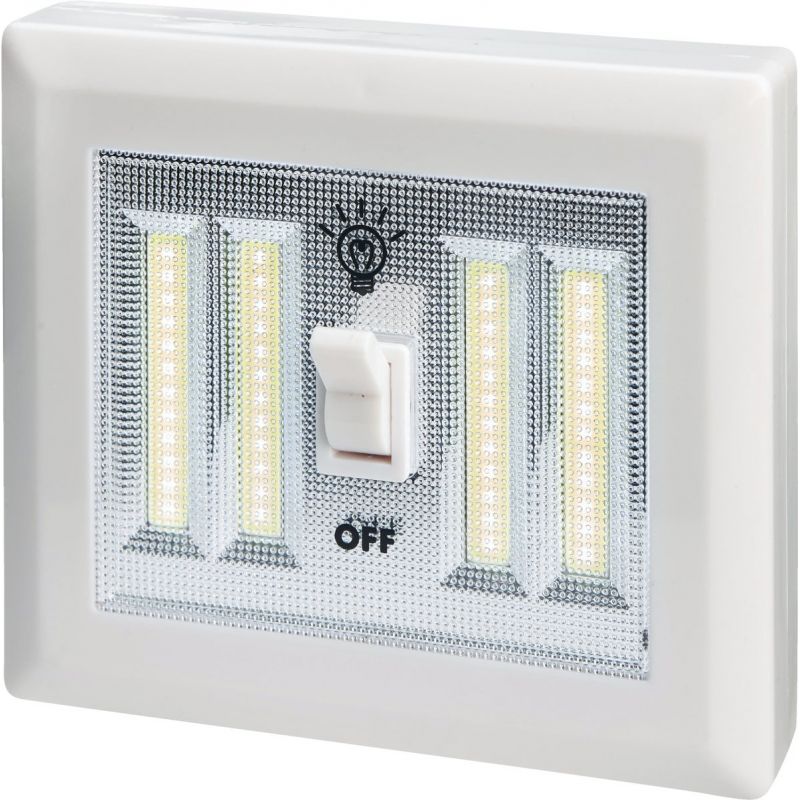 Diamond Visions COB LED Night Light Switch Cream (Pack of 12)