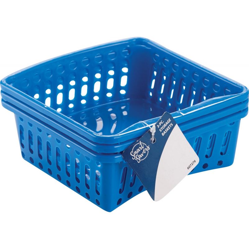 Smart Savers Storage Basket Assorted (Pack of 12)