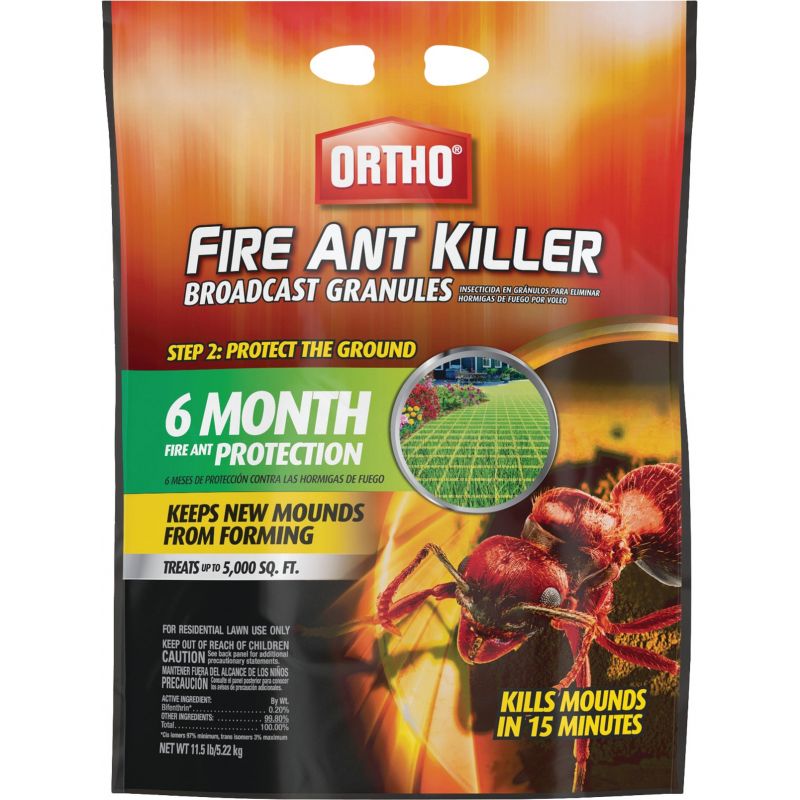 Ortho Fire Ant Killer Broadcast Granules 11.5 Lb., Broadcast