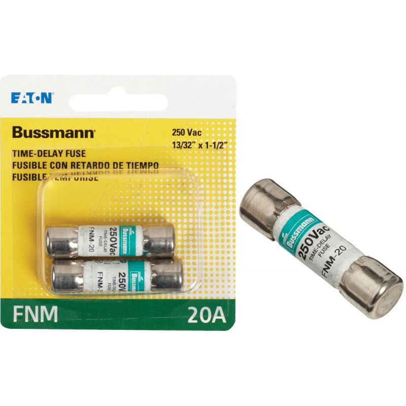 Bussmann Fusetron FNM Cartridge Fuse 20