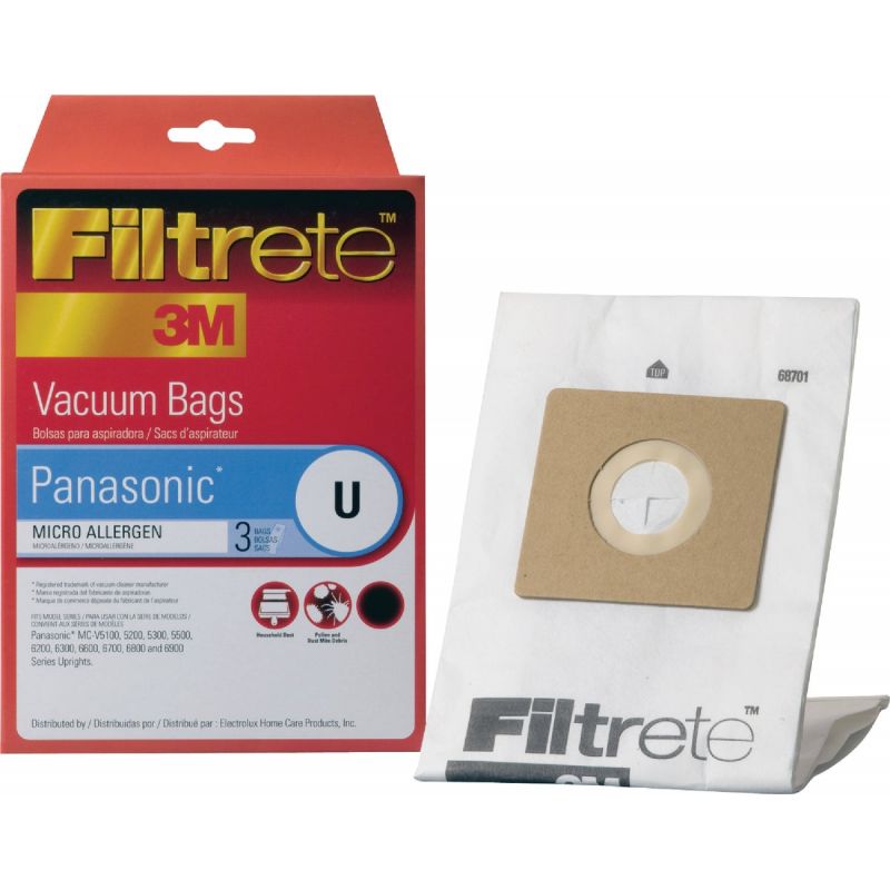 3M Filtrete Panasonic U Micro Allergen Bag