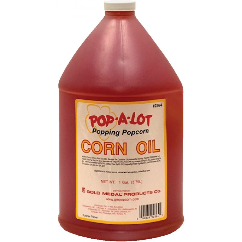 Gold Medal Pop-A-Lot Popcorn Popping Oil 1 Gal. (Pack of 4)