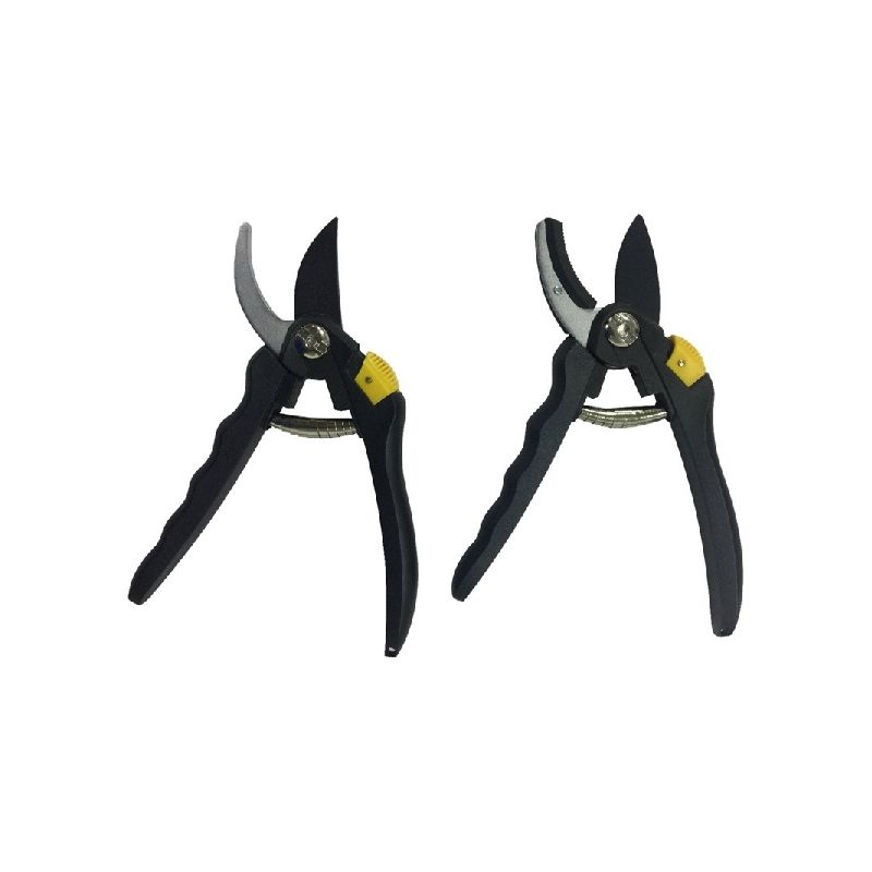 Landscapers Select GP1120 Pruning Shear Set, 1/2 in Cutting Capacity, Steel Blade, Plastic Handle Anvil