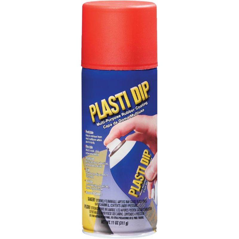 Performix Plasti Dip Rubber Coating Spray Paint Red, 11 Oz.