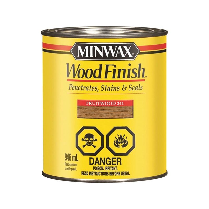 Minwax 241034444 Wood Stain, Fruitwood, Liquid, 946 mL, Can Fruitwood