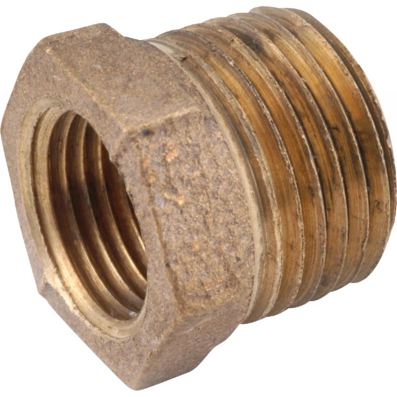 Anderson Metals Red Brass Hex Reducing Bushing 1/2 In. X 1/4 In.