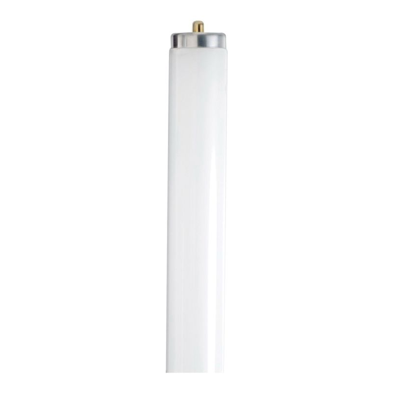 Sylvania S6651 Fluorescent Bulb, 75 W, T12 Lamp, Single Pin Fa8 Lamp Base, 4400 Lumens, 5000 K Color Temp, Natural Light (Pack of 15)
