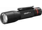 Coast HX5 Focusing LED Flashlight Black With Red Stripe