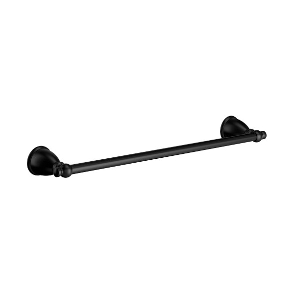 Y3108BL by Moen - Caldwell Matte black pivoting paper holder