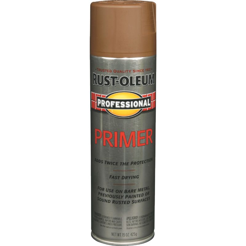 Rust-Oleum Professional Fast Dry All-Purpose Spray Primer Red Oxide, 15 Oz.