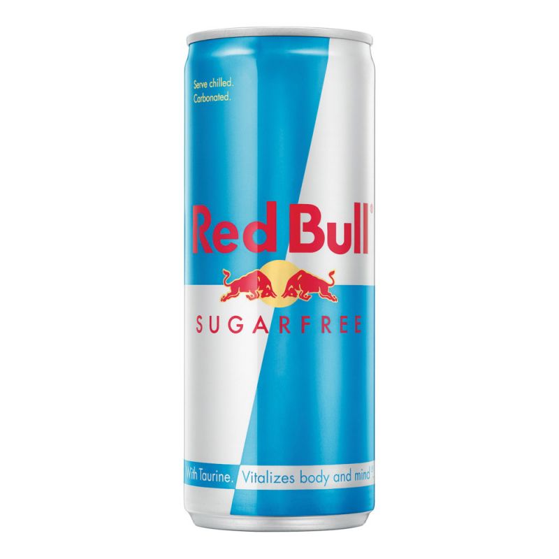 Red Bull 611269716467 Sugar Free Energy Drink, 12 oz Can