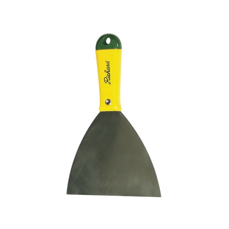 Richard H-5-F Putty Knife, Carbon Steel Blade, Polypropylene Handle 5 In