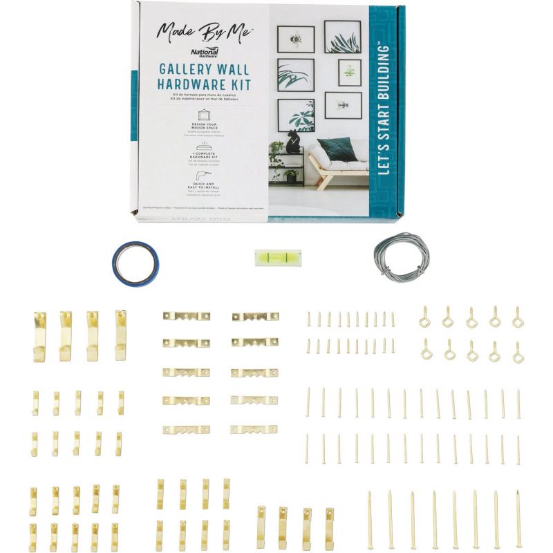 National Gallery Wall Hardware Kit 100 Lb.