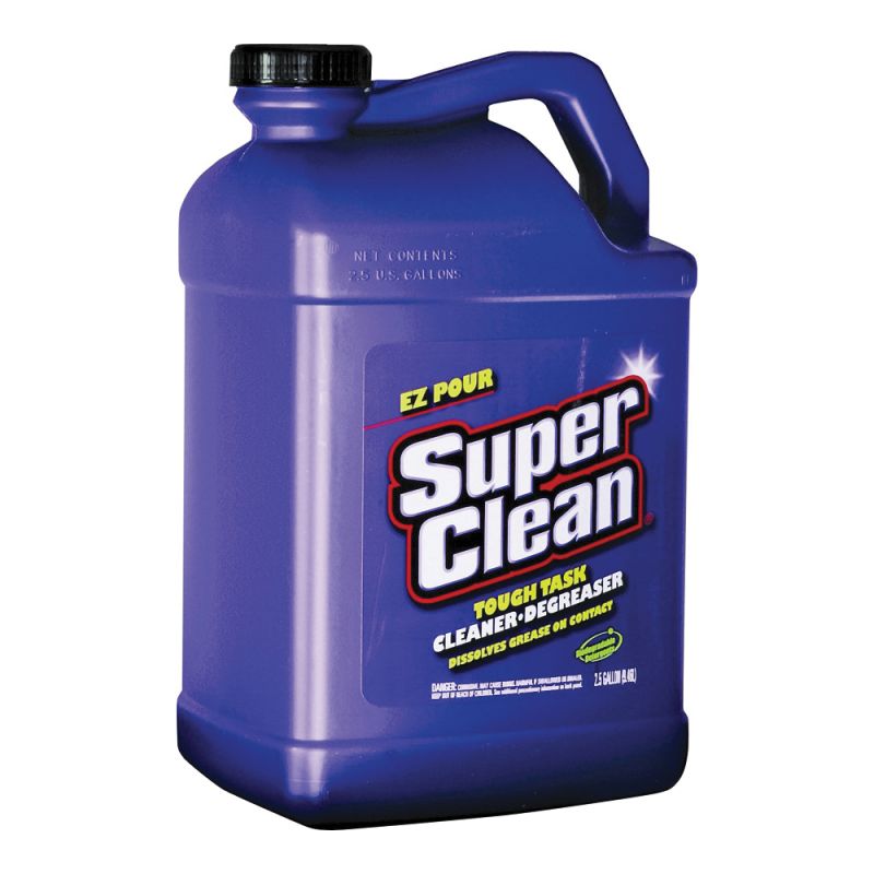 Superclean 101724 Cleaner and Degreaser, 2.5 gal Jug, Liquid, Citrus Purple
