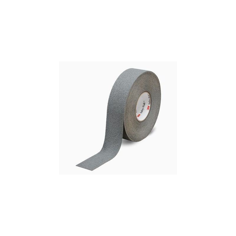 3M Safety-Walk 300 Series 7741-GRY Medium Resilient Tape, 60 ft L, 4 in W, Gray Gray
