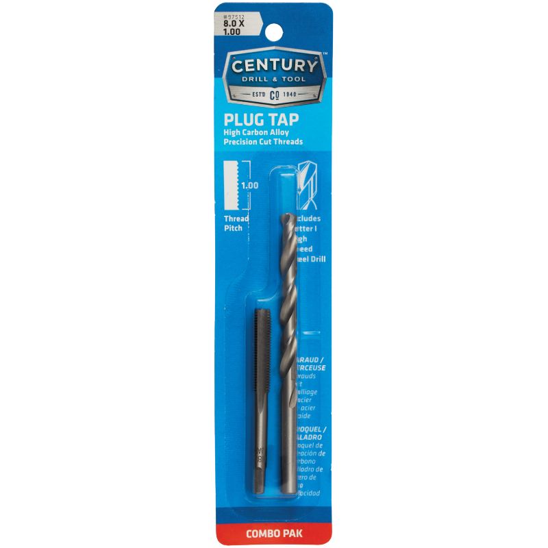 Century Drill &amp; Tool Metric Tap &amp; Letter Drill Bit Combo Pack I