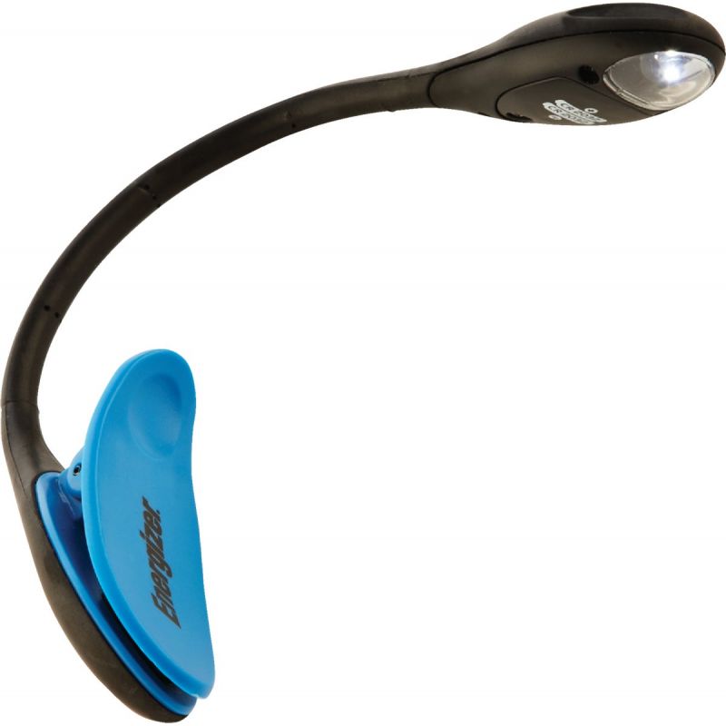 Energizer Flexible LED Portable Clip-On Light Black/Blue Clip