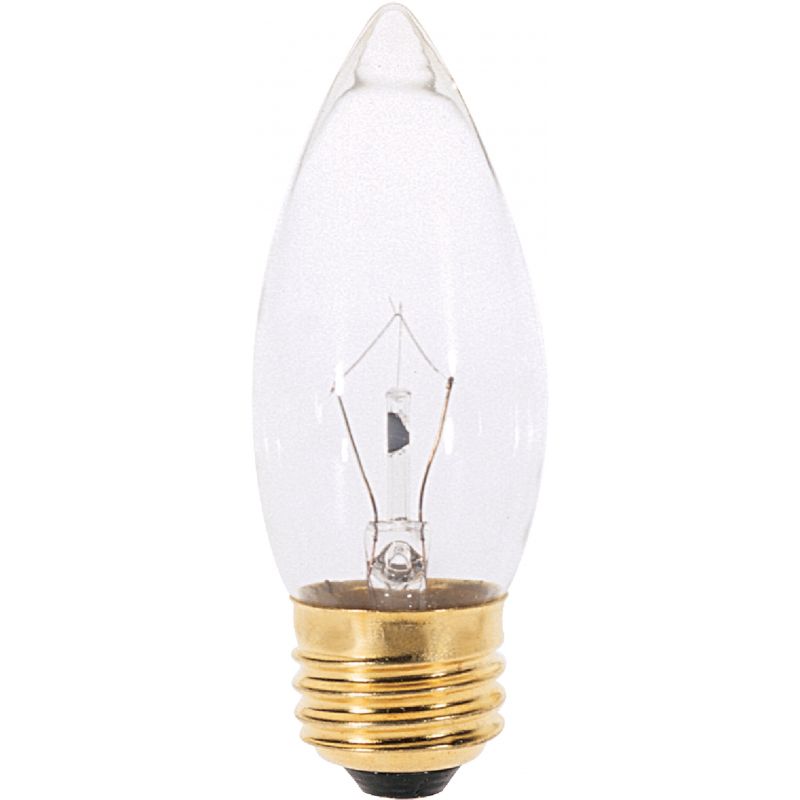 Satco Medium B11 Incandescent Decorative Blunt Tip Light Bulb