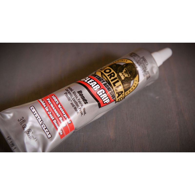 Buy Gorilla Clear Grip 8040002 Contact Adhesive, Clear, 3 oz Clear